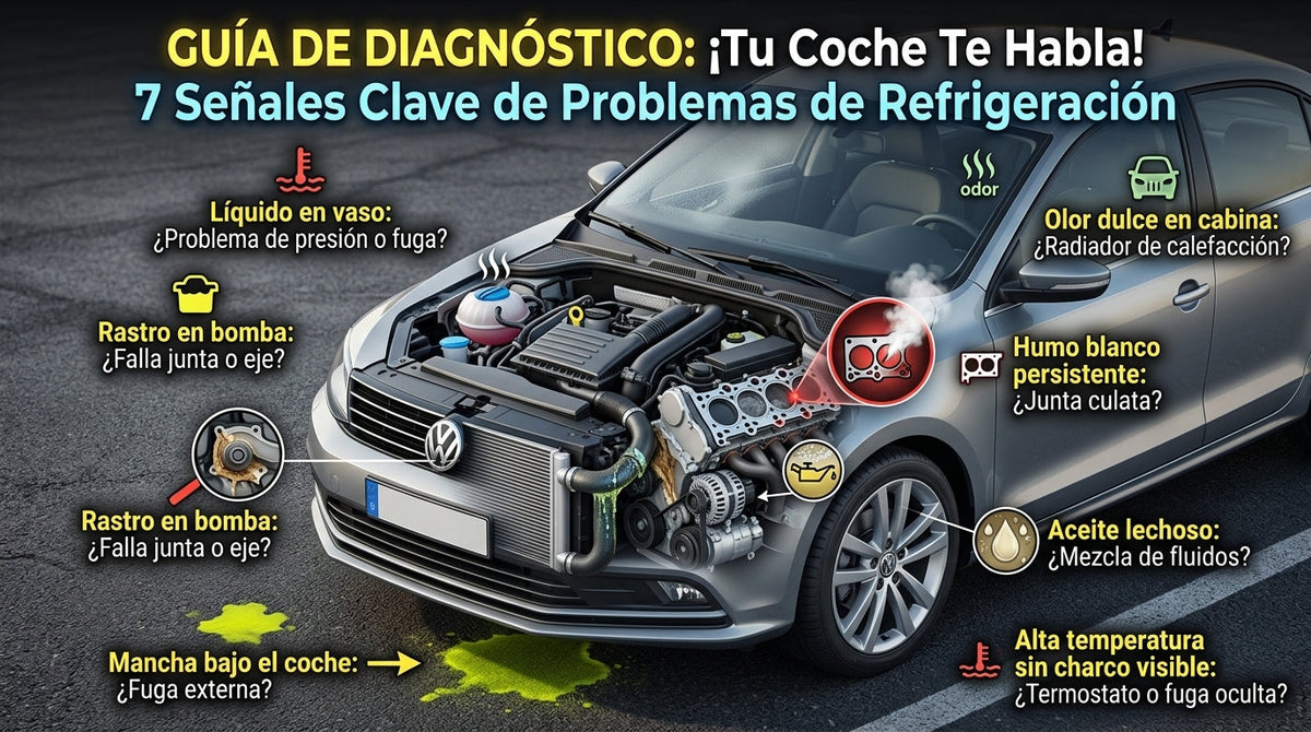 Indicadores de perdida de refrigerante