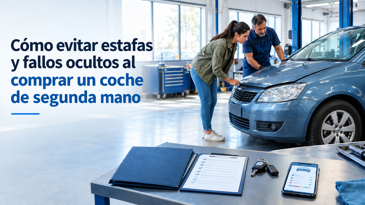 Evita estafas y averías: lo que debes saber antes de comprar un coche usado.