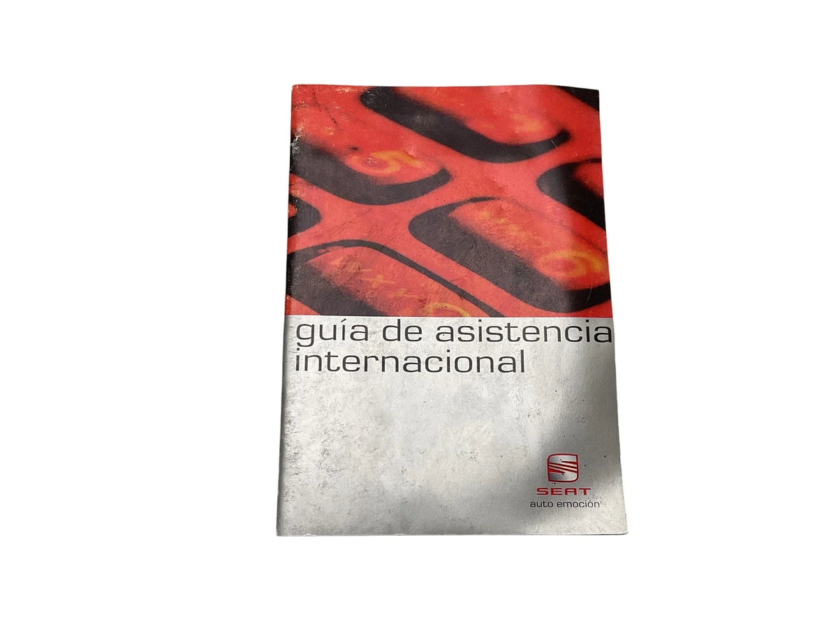 Guia Asistencia Internacional Seat 6L0012407 6L0012407
