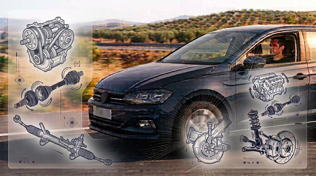 coche que vibra al acelerar