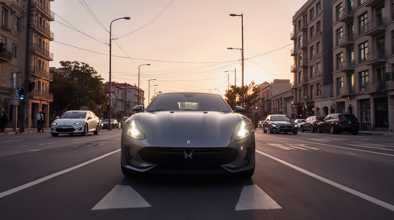 Renting de uso diario de un coche en entorno urbano.