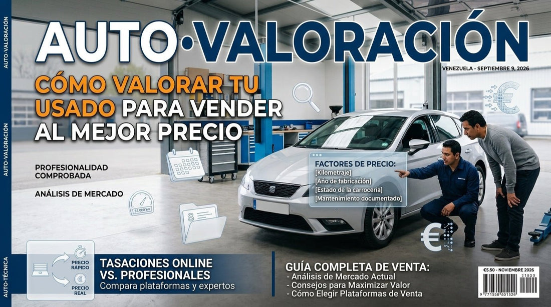 ¿Cuánto vale mi coche? Los 7 factores que realmente determinan su precio - AutoRR E-Motion Parts