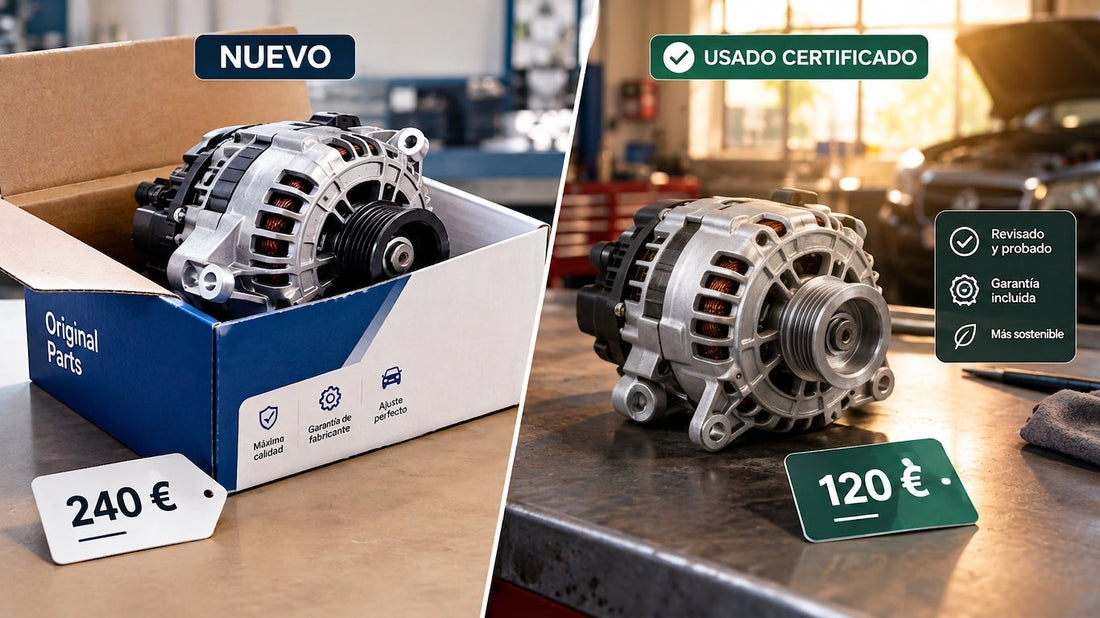 Recambios nuevos vs usados