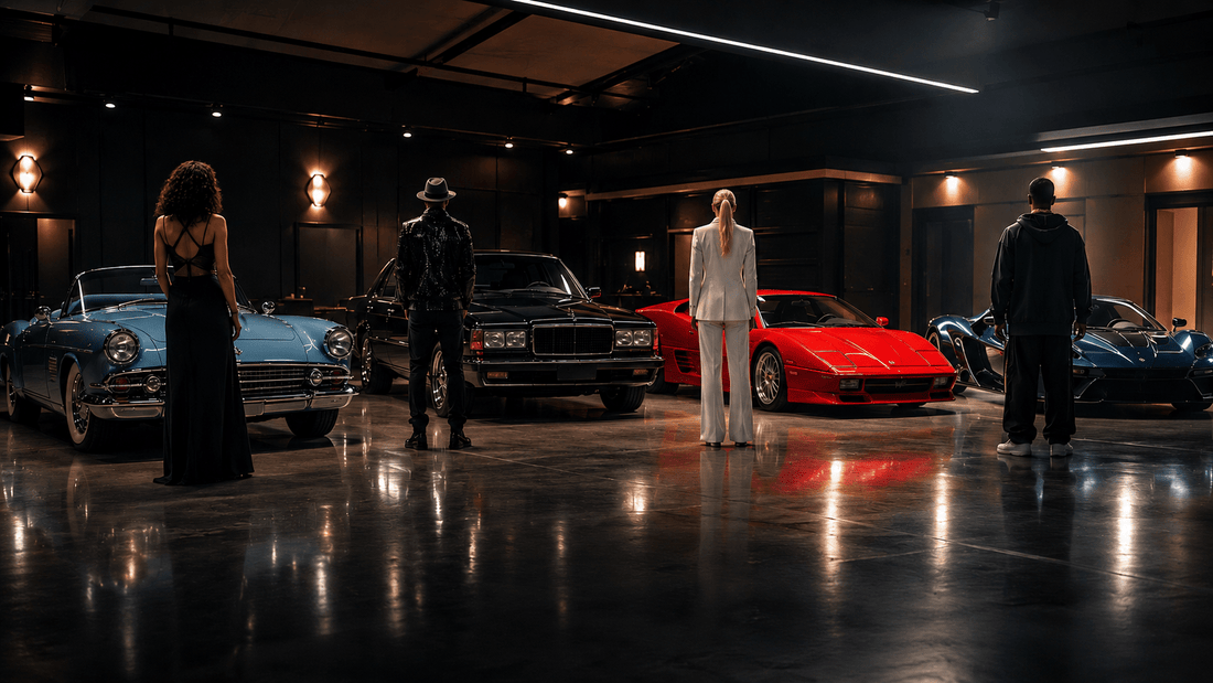 Coches de famosos del POP