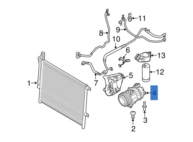 Compresor A/C BMW E83 E46