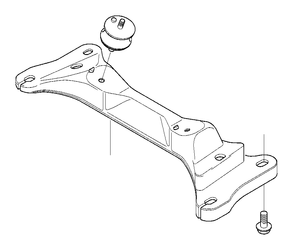 Soporte caja cambios BMW E85 E46