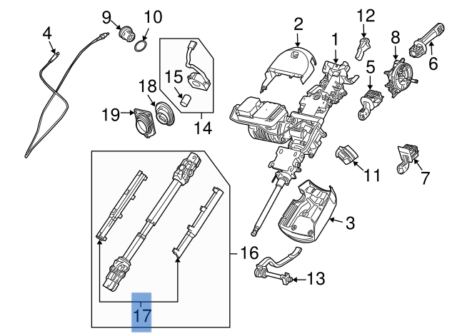 Cardan Columna direccion BMW E85