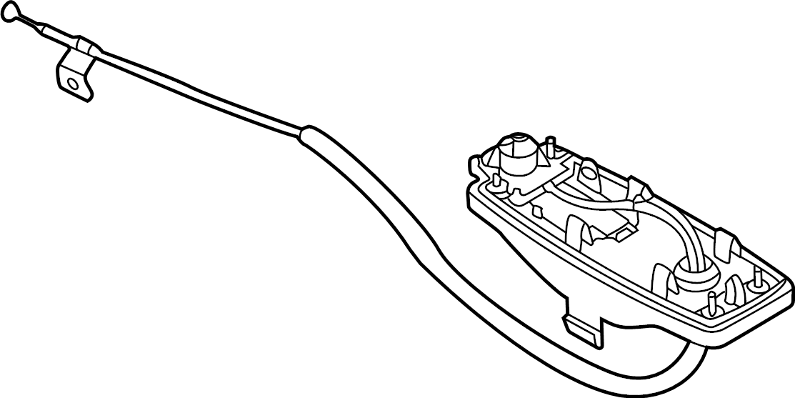 Palanca cambios Audi 8W0713052K