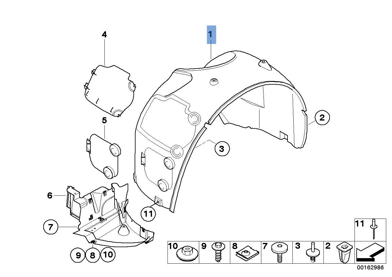 Paso Rueda del izq BMW Z4 E85