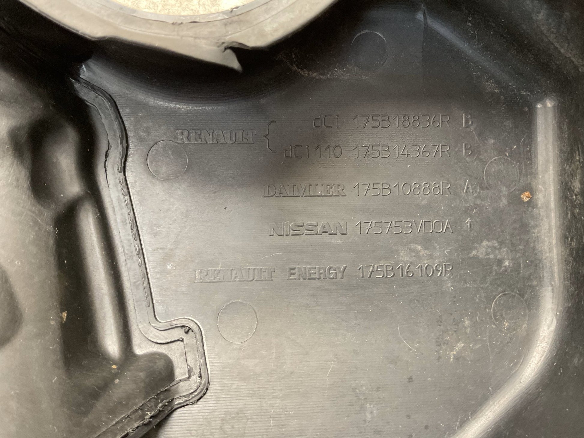 175B18836R Tapa Motor Renault 1.5D - 175B18836R