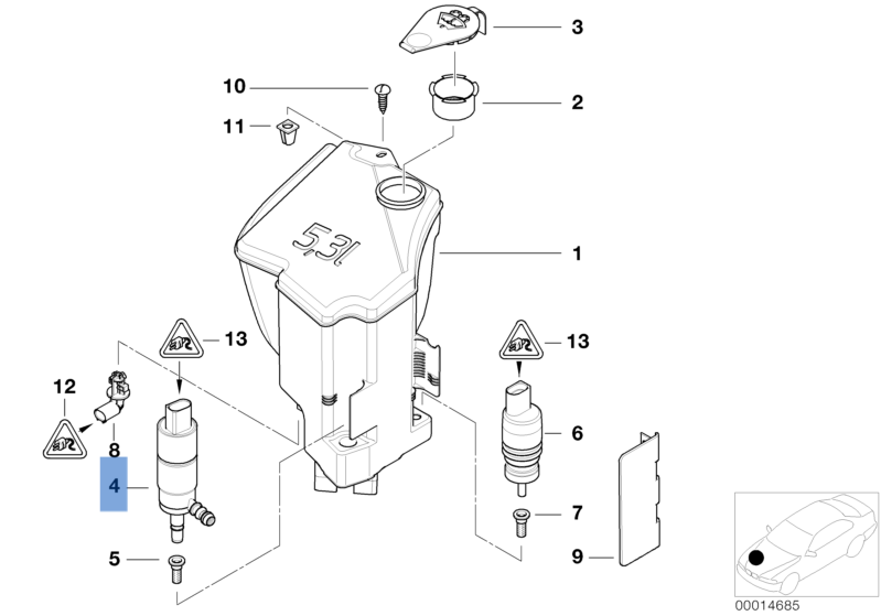 Bomba limpia BMW 8377430