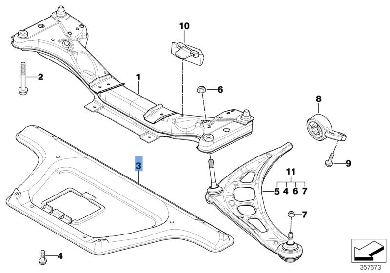 Cubre Carter BMW Z4 E85