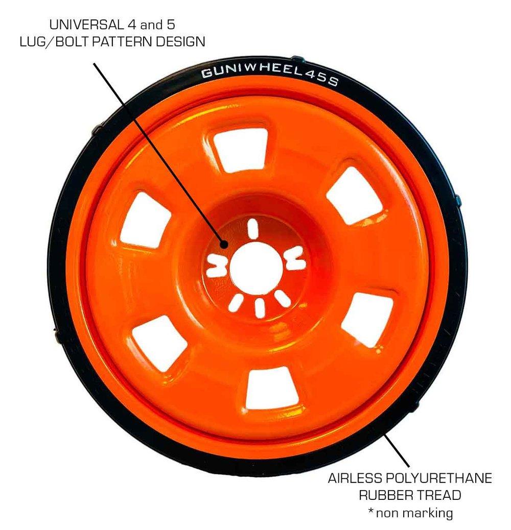 Llanta Universal Guni Wheels - AutoRR D874387