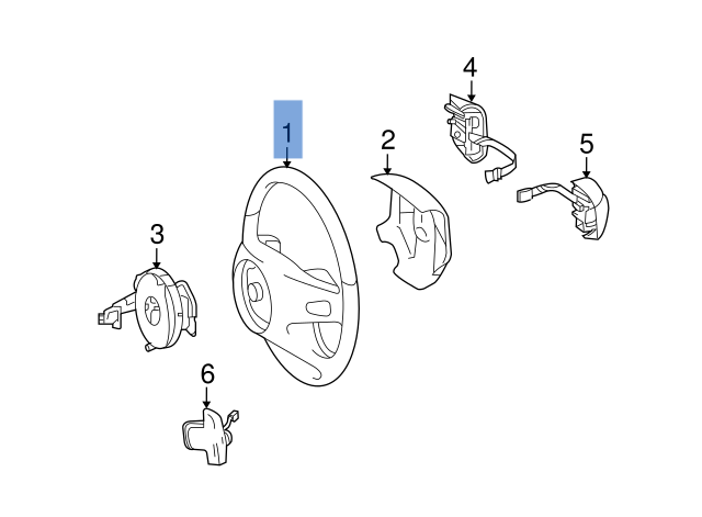 Volante Mercedes ML W164