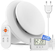 Extractor de Baño Inteligente BUMSOU RU109 – 100mm, Control de Humedad y Sensor Digital