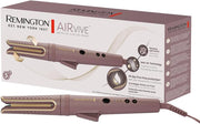 Rizador Giratorio Remington AIRvive – Rizos Automáticos con Aire Ionizado y Brillo Pro