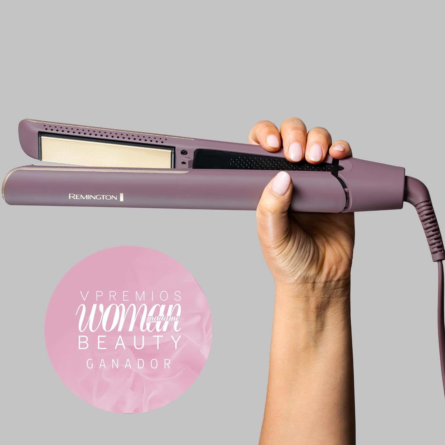 Remington AIRvive – Plancha de Pelo con Aire Ionizado y Tecnología Antiencrespamiento