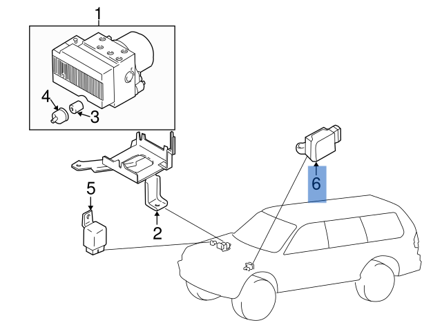 Sensor Choque Mitsubishi MR475078