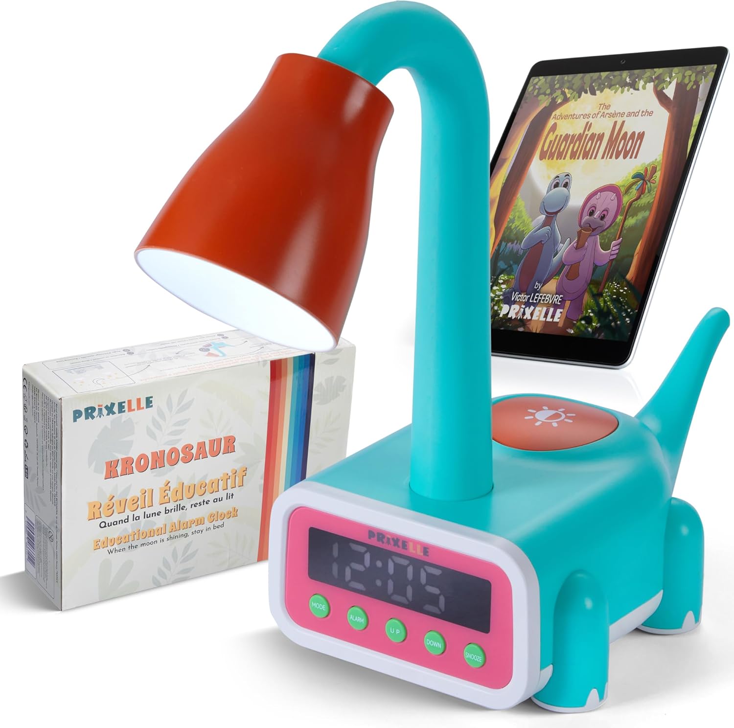 Despertador Educativo Kronosaur – El Guardián del Sueño para Niños