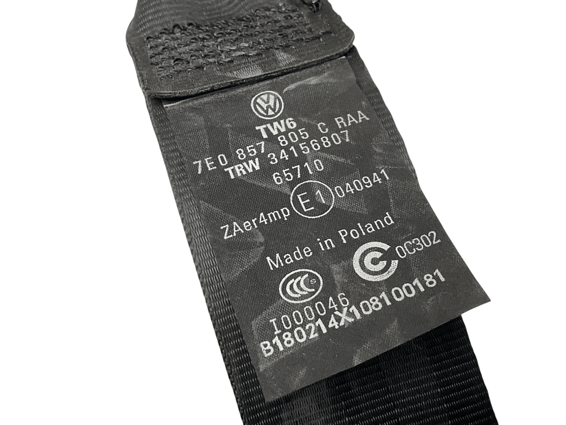 7E0857805 Cinturon del izq VW T5 - 7E0857805