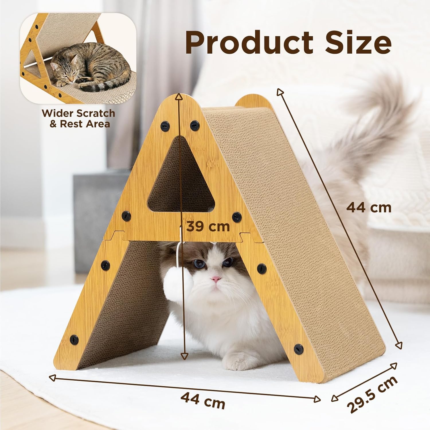 Rascador para Gatos en Forma de A