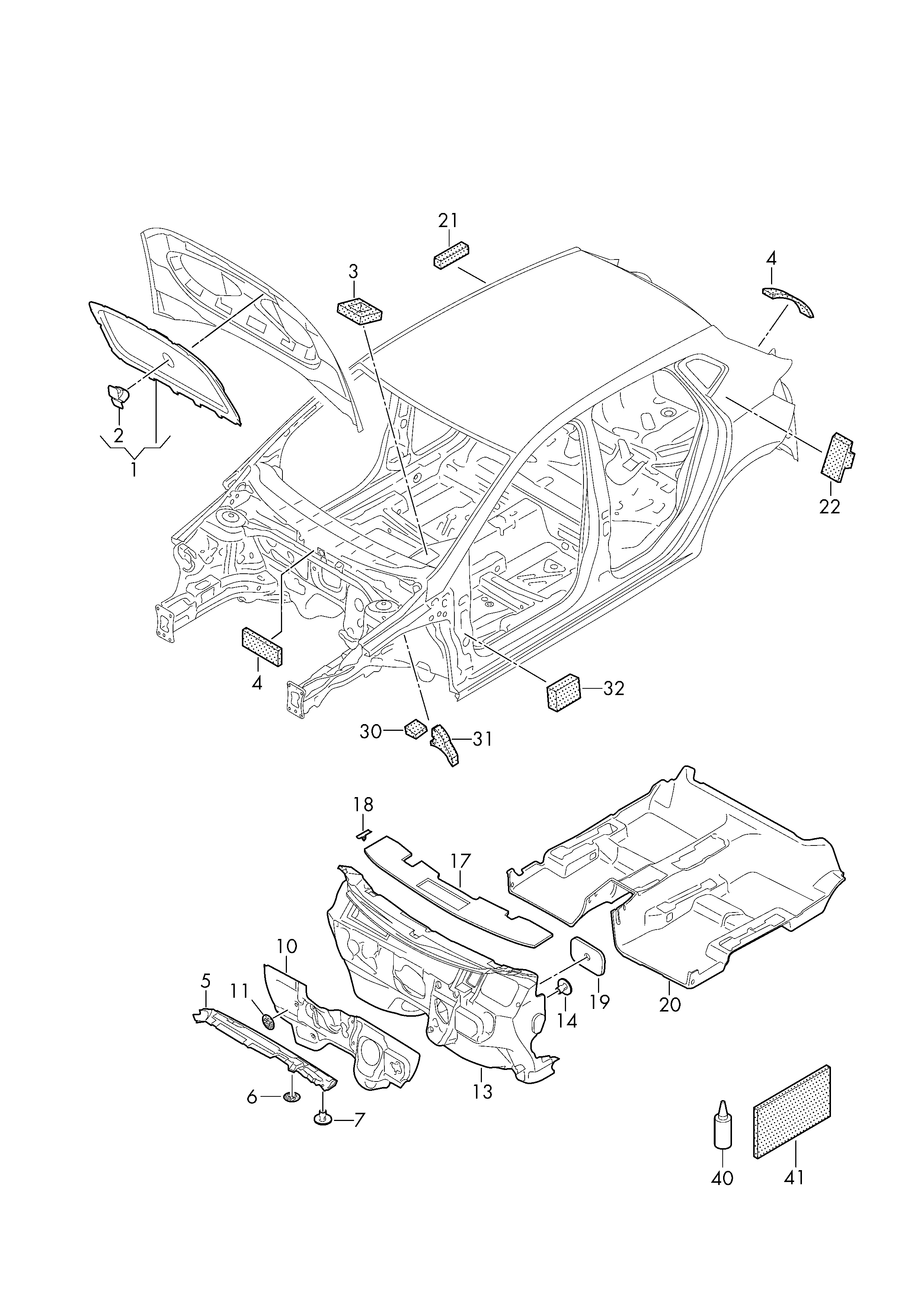 Cubre mamparo Seat Arona / Ibiza V - AutoRR 6F1863933A