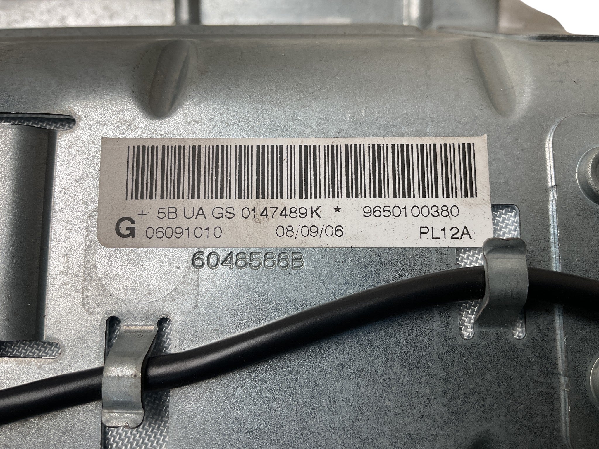 Airbag pasajero Peugeot 9650100380 - 9650100380