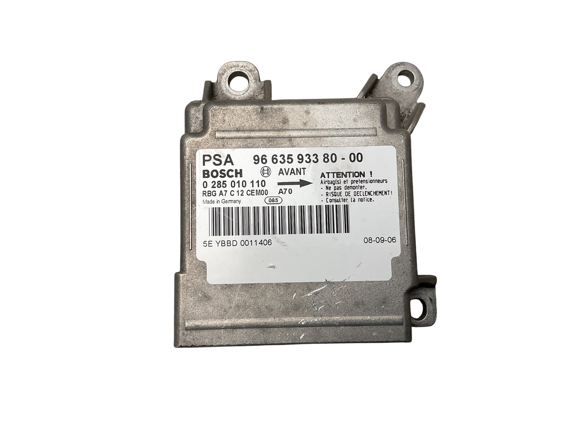 Airbag / Unidad control Peugeot 966359338000 - 966359338000