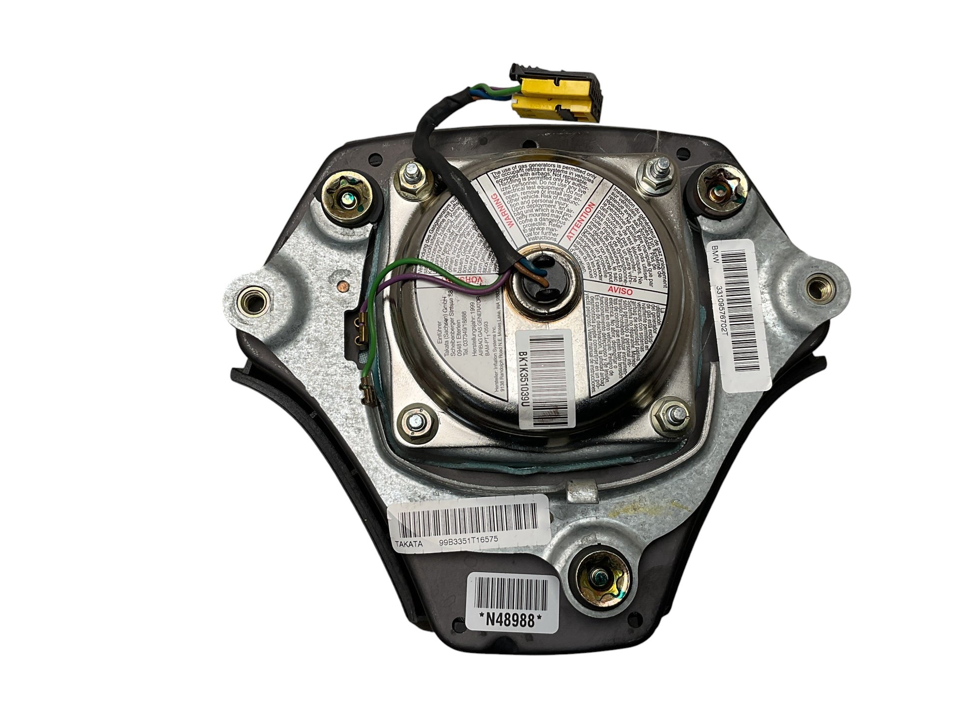 Airbag conductor para BMW Serie 3 E46 - 33109576702T