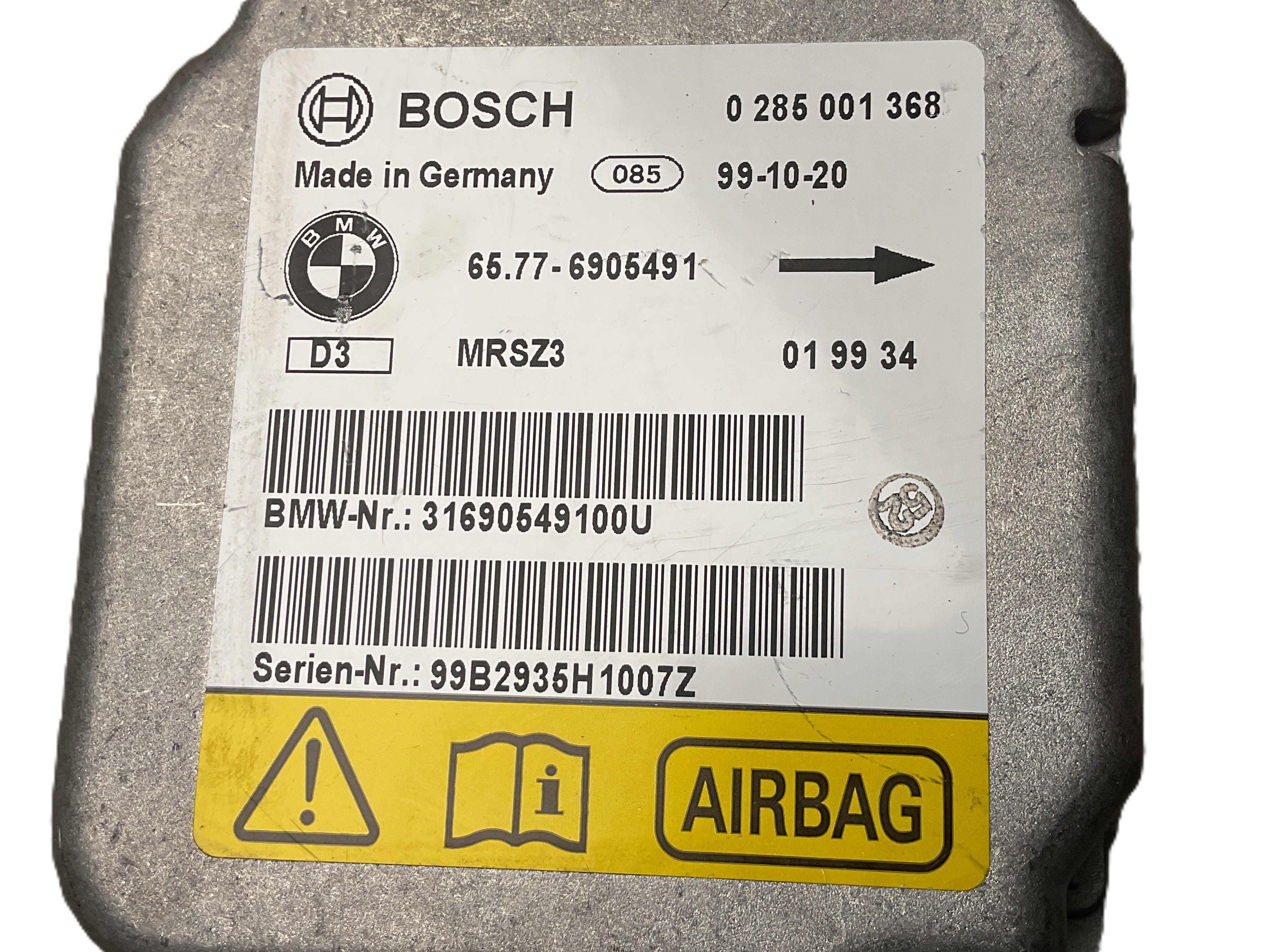 Unidad control airbag  BMW Serie 3 E46