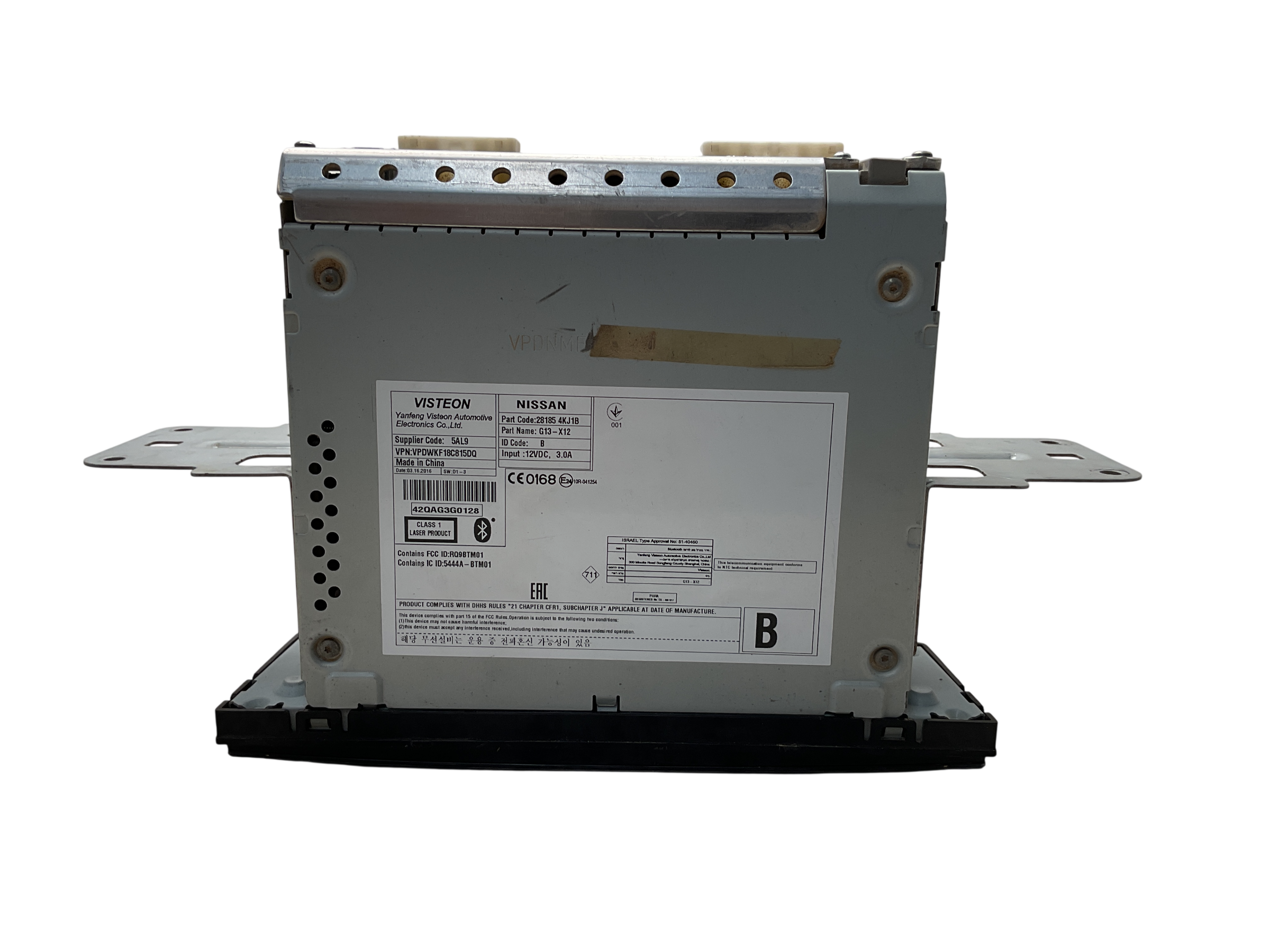 Sistema Audio Nissan Navara 14-26