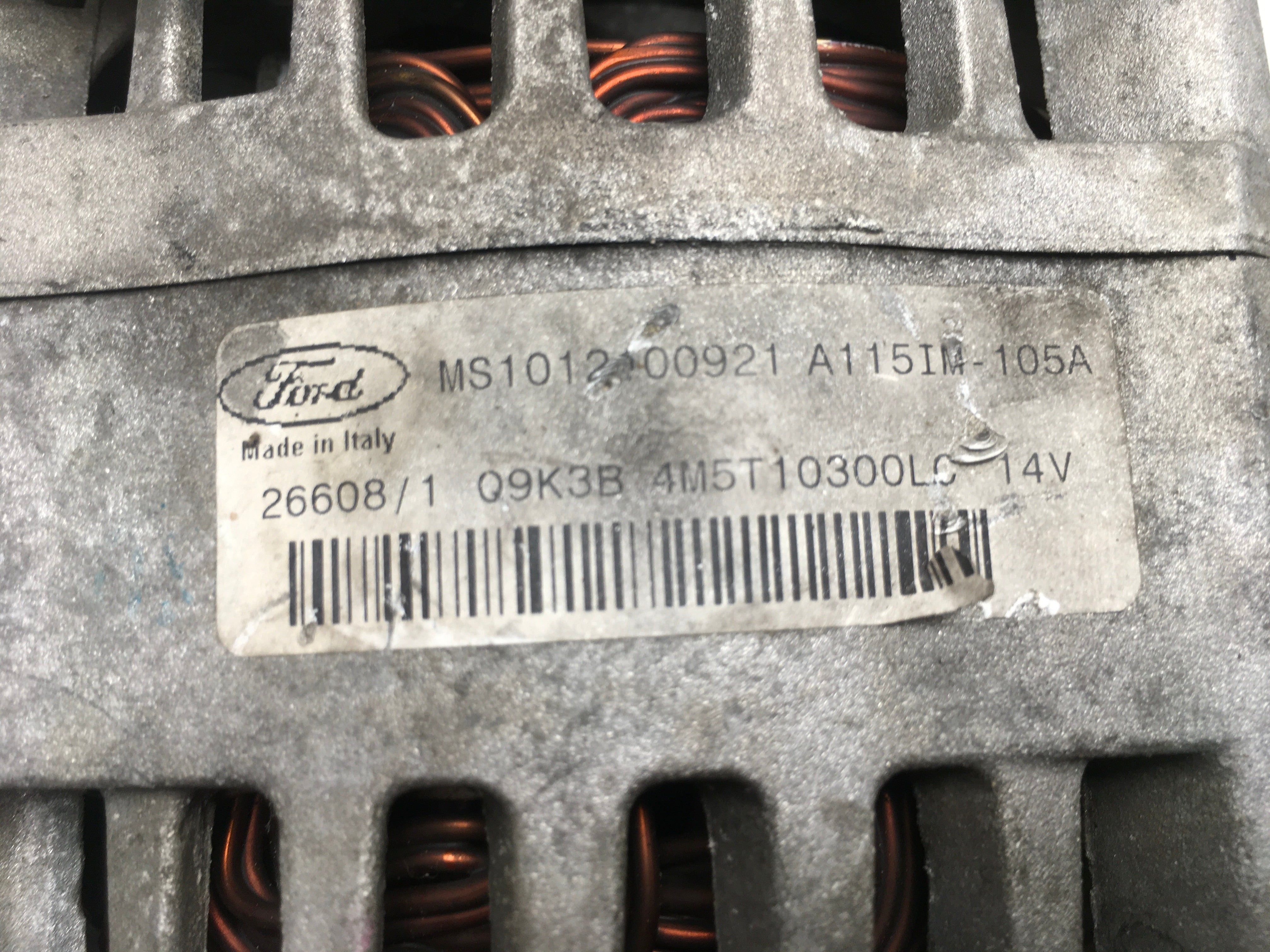 Alternador Ford Focus II