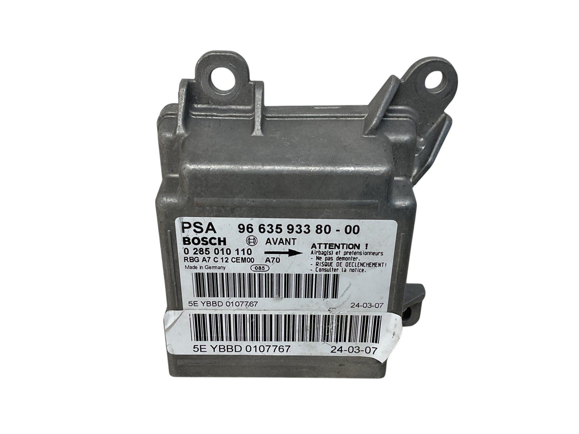 Centralita Airbag Peugeot 207 2006-2014