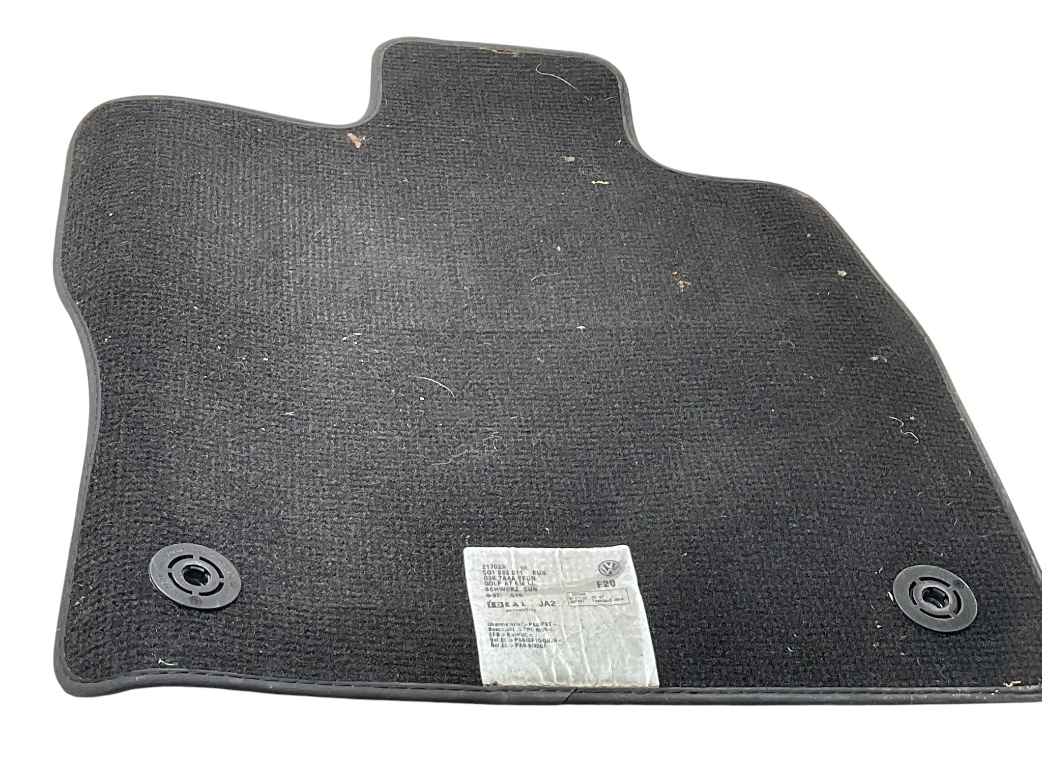 Alfombrilla interior izq Volkswagen Golf VII