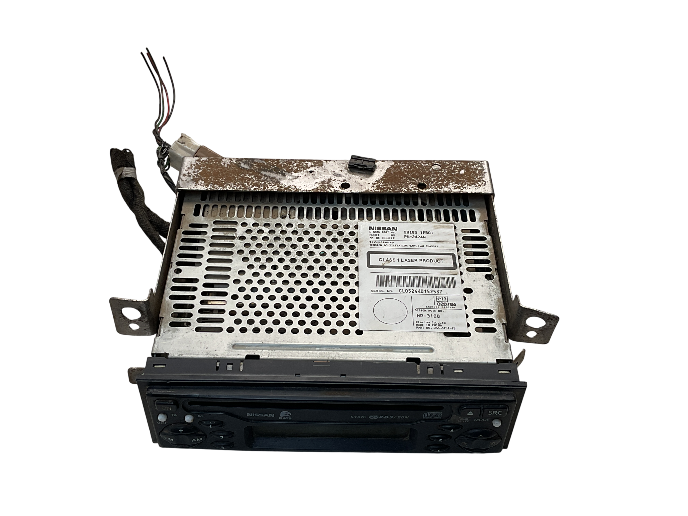 Sistema audio Nissan Terrano 93-07