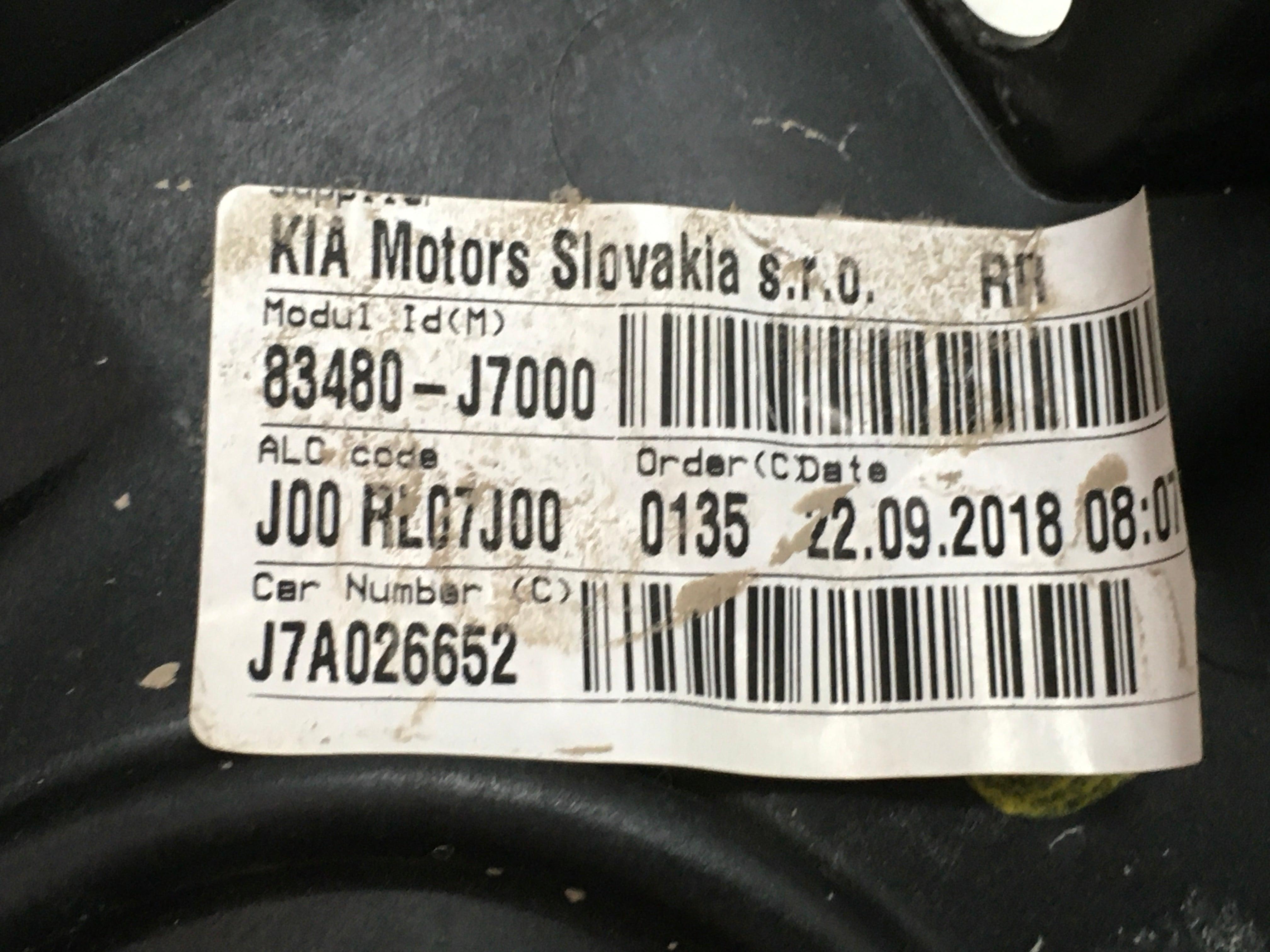 Elevalunas tra dcho Kia Ceed CD 83480J7000 - AutoRR 83480J7000