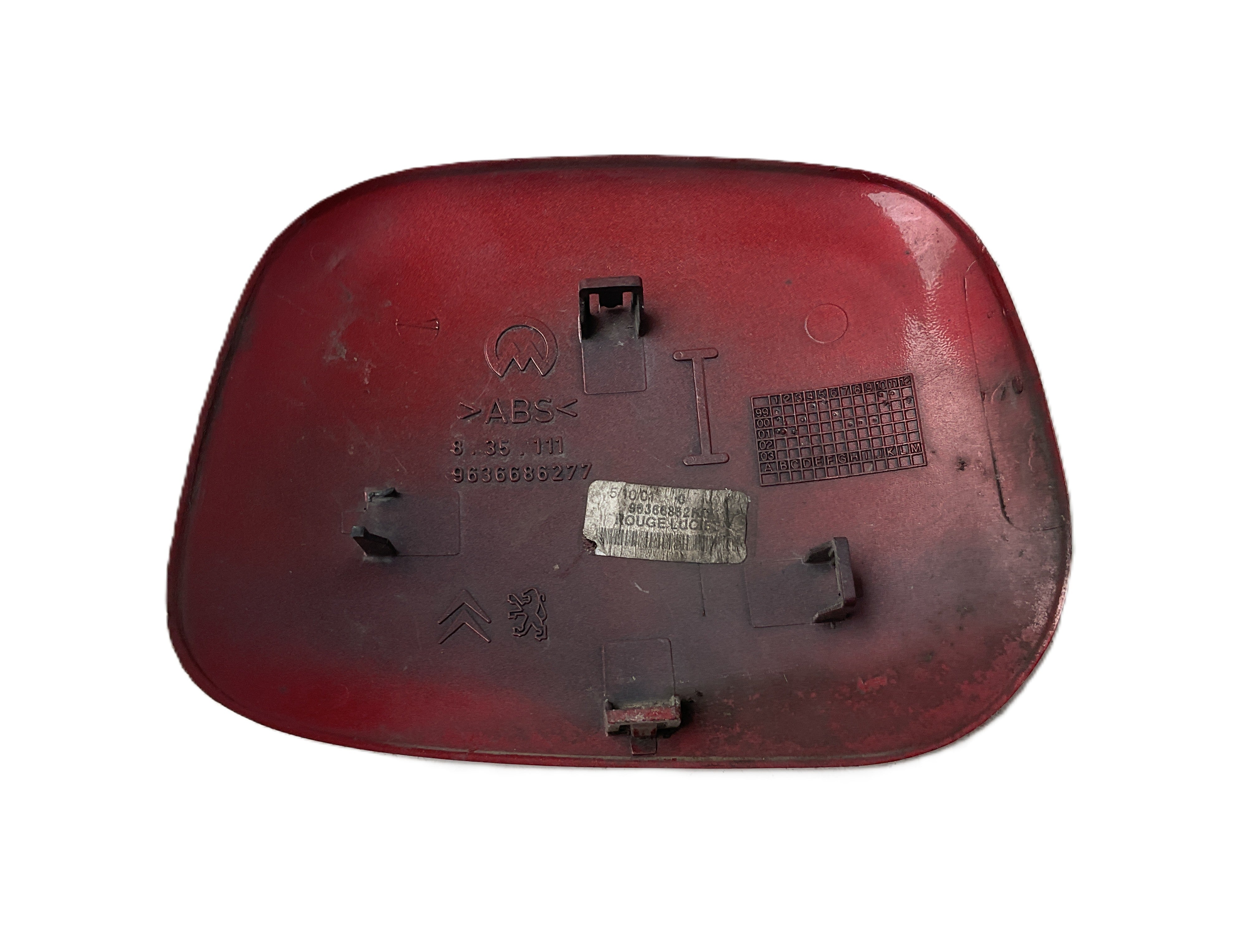 Carcasa retrovisor lateral Psa 9636686277