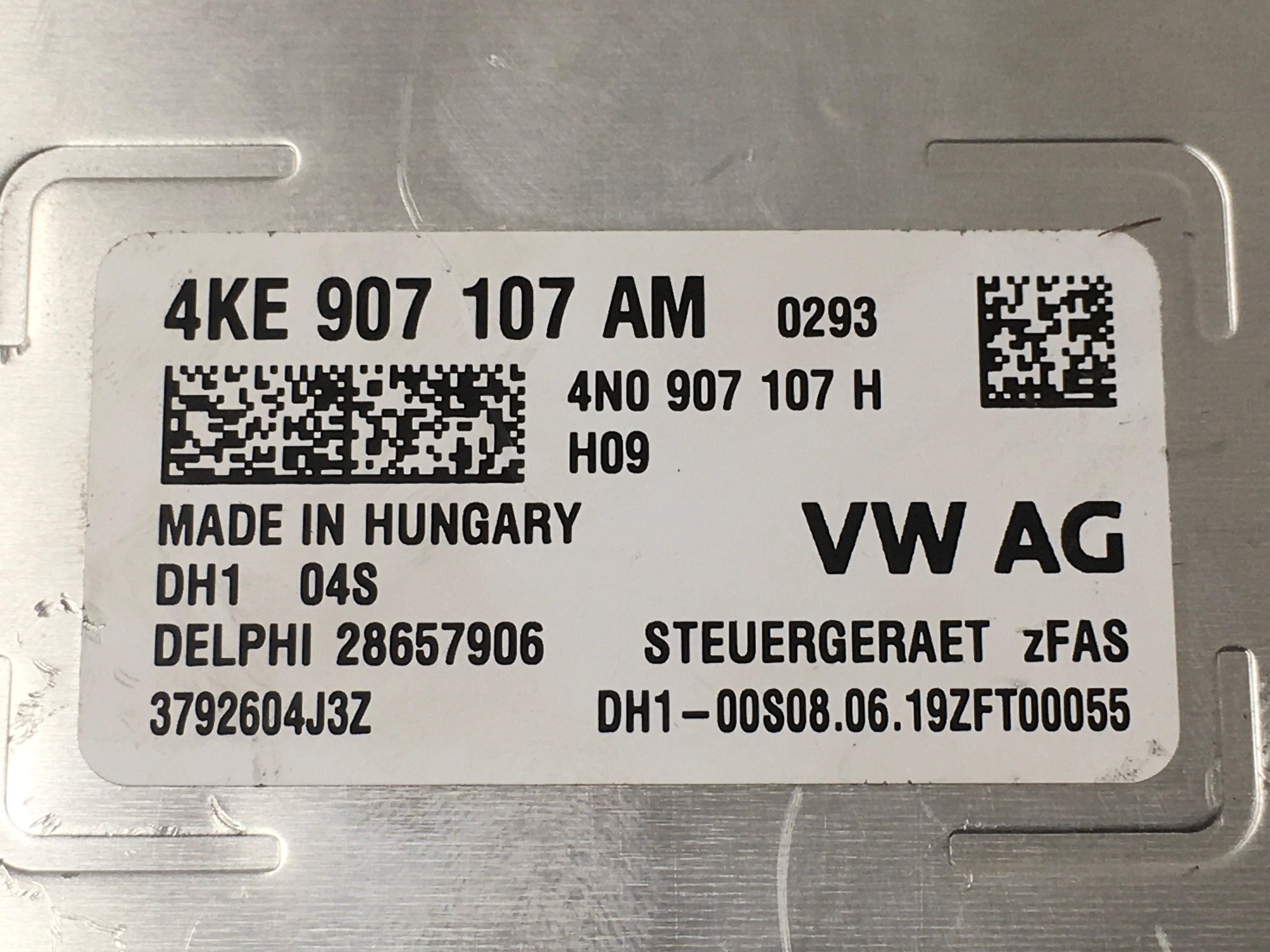 Modulo asistencia Audi 4KE907107AM - AutoRR 4KE907107AM