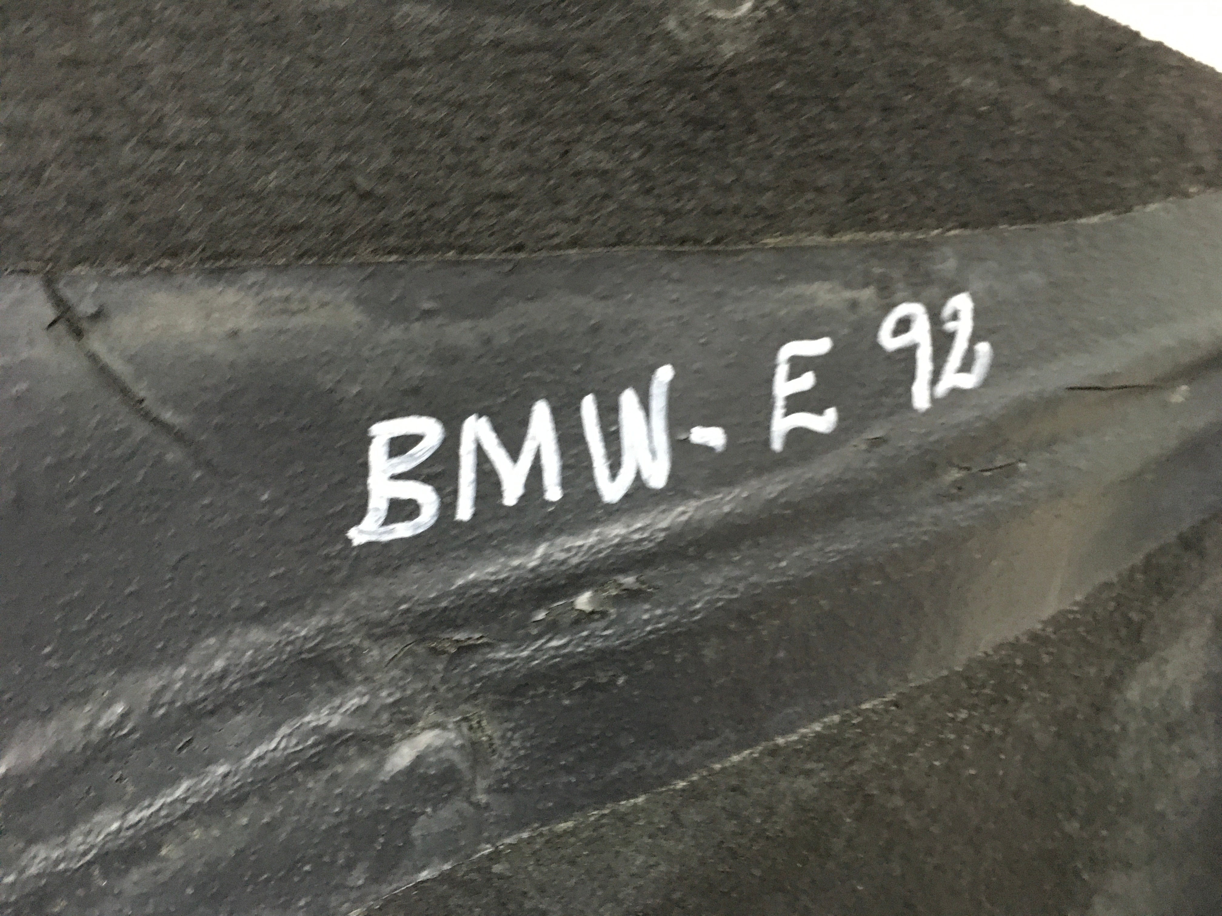 Paso rueda tra dcho BMW E92