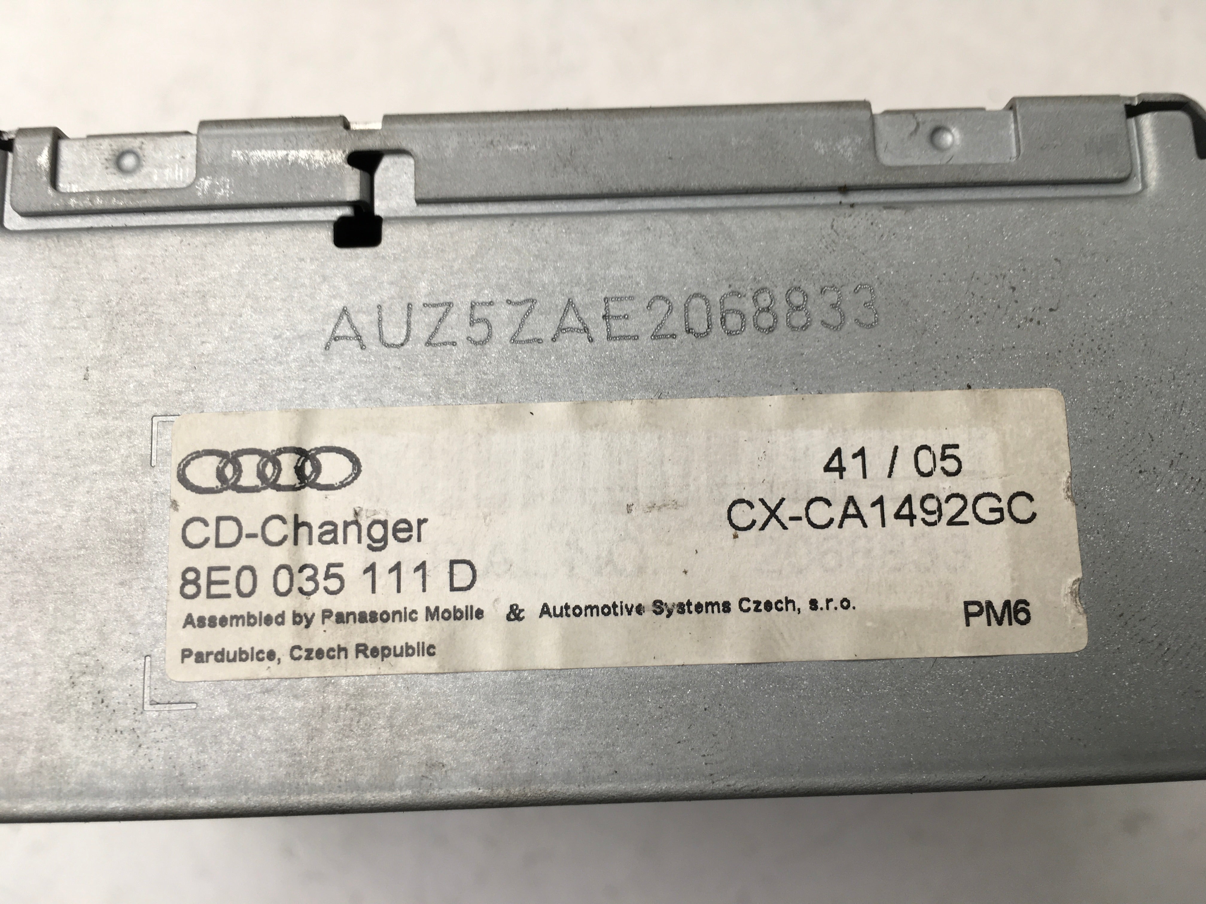 Radio CD Audi 8E0035111D