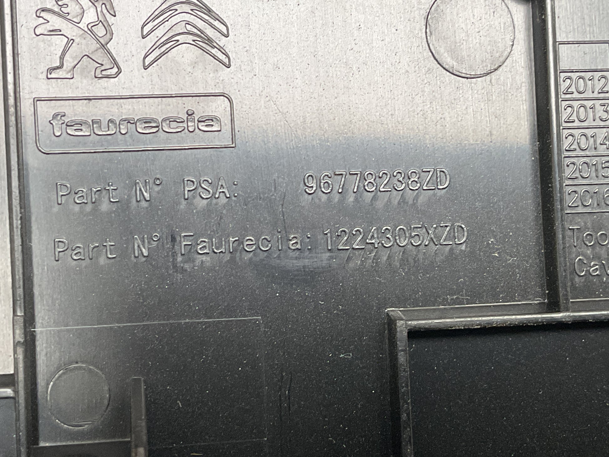 Cubierta Salpicadero Citroen C4 Picasso 12-18 - 96778238ZD