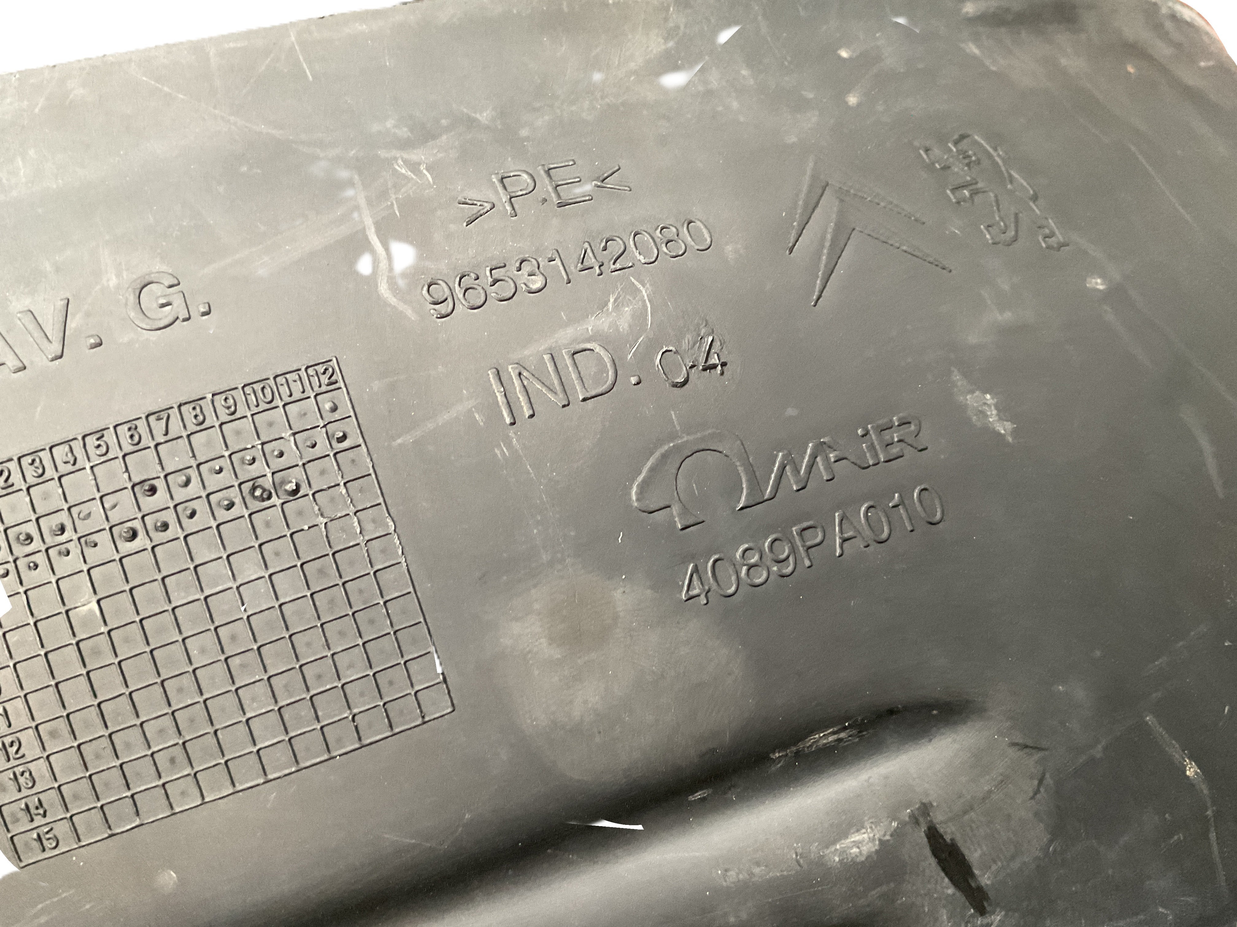 Paso rueda del izq Citroën C4 Picasso 06-15