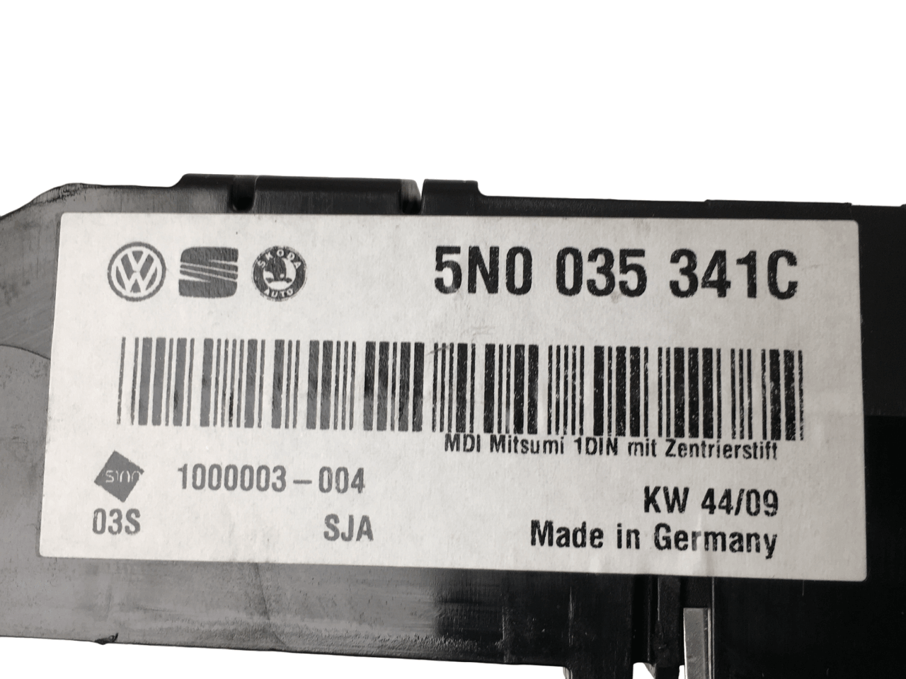 Multimedia VW 5N0035342B - AutoRR 5N0035341C