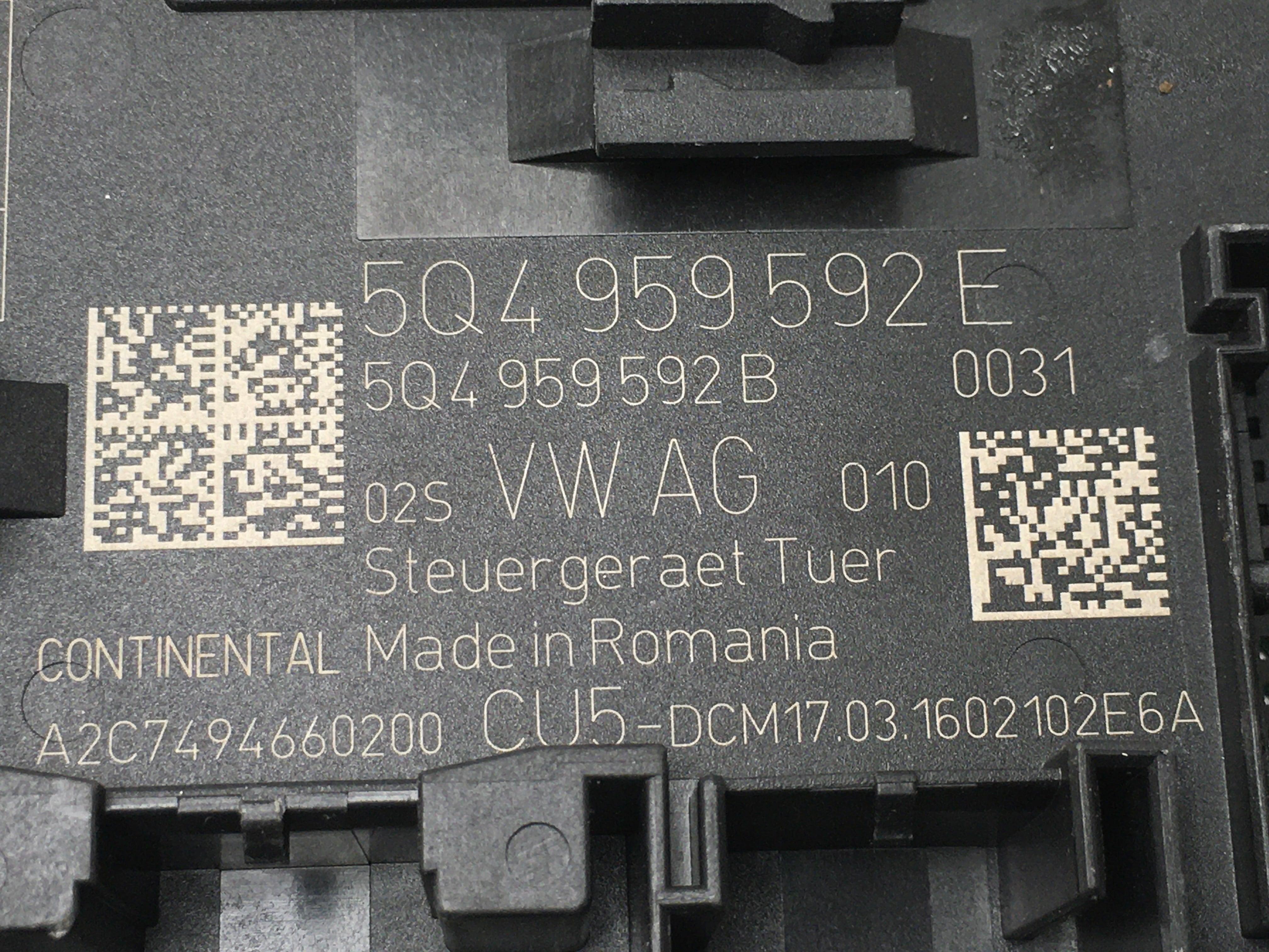 Modulo confort VW 5Q4959592E - AutoRR 5Q4959592E