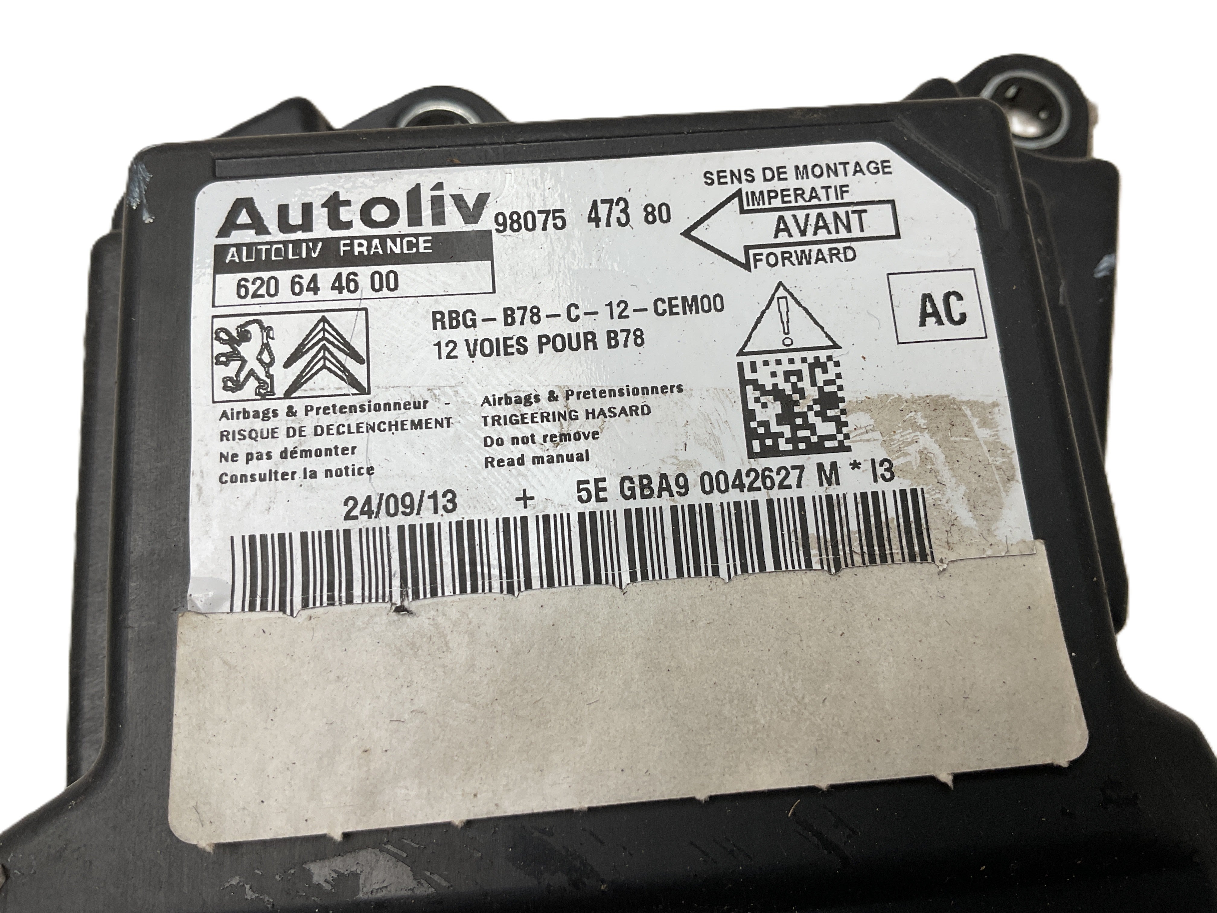 Centralita airbag Citroën 620644600