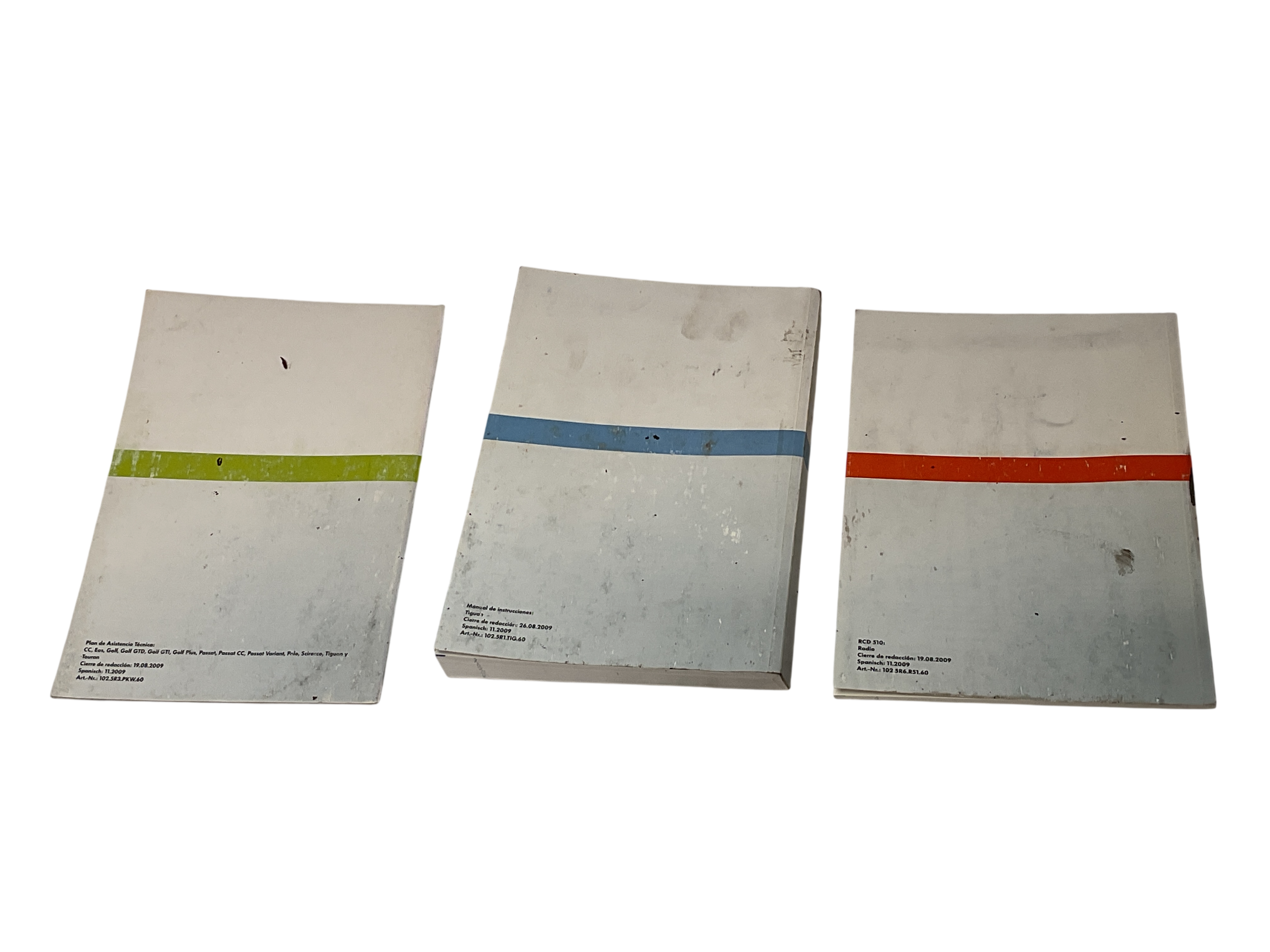 Manual instrucciones asistencia tecnica VW