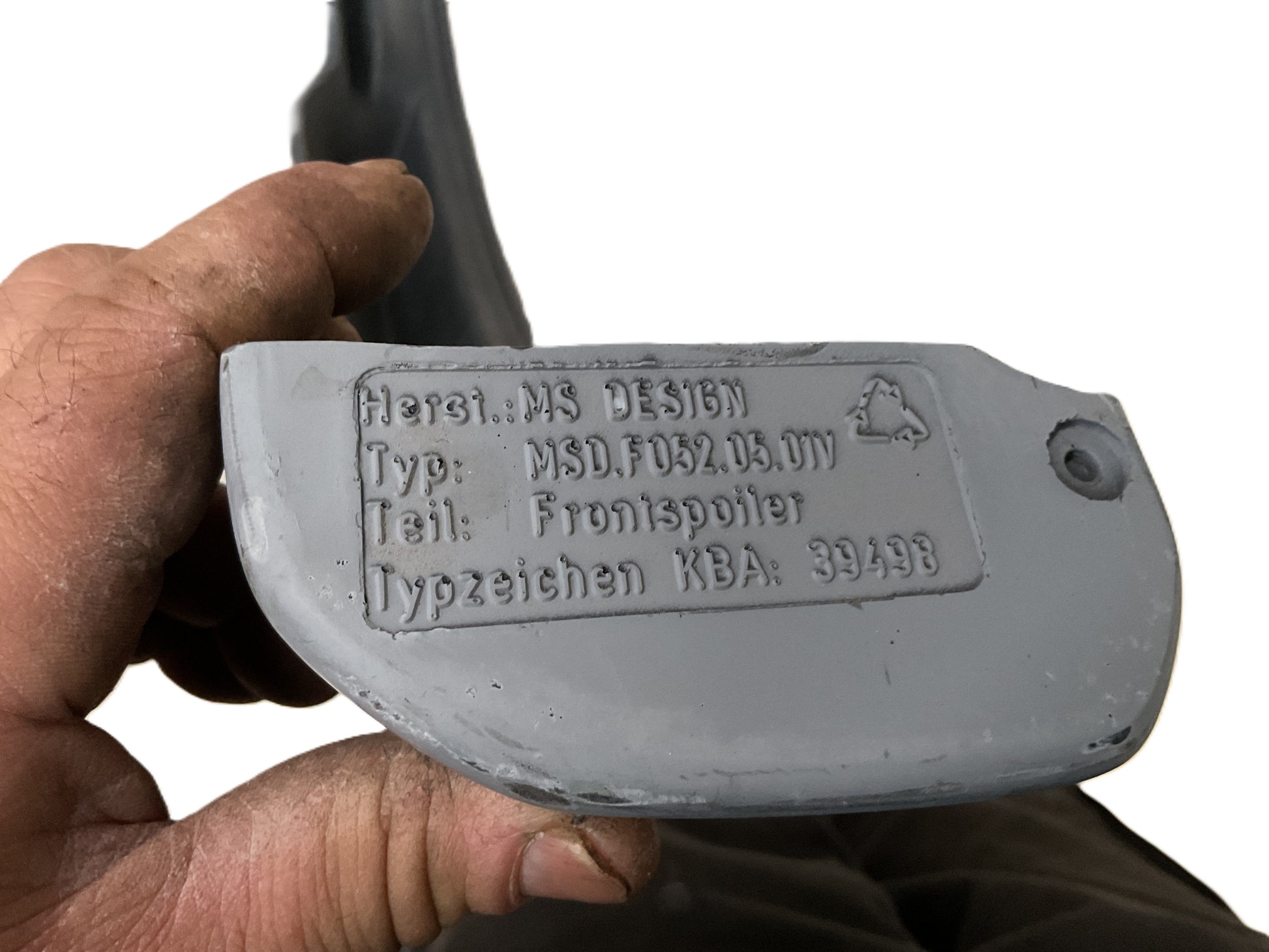 Cubierta paragolpes frontal Ford Fiesta V 02-08
