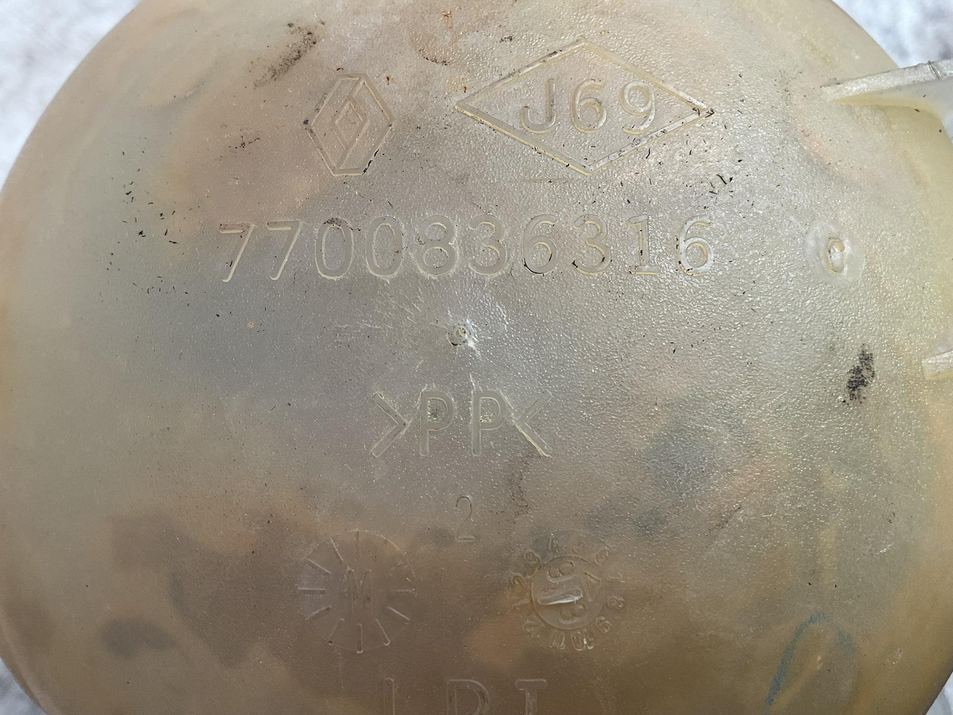 Vaso Expansion Renault 7700836316 - 7700836316 _