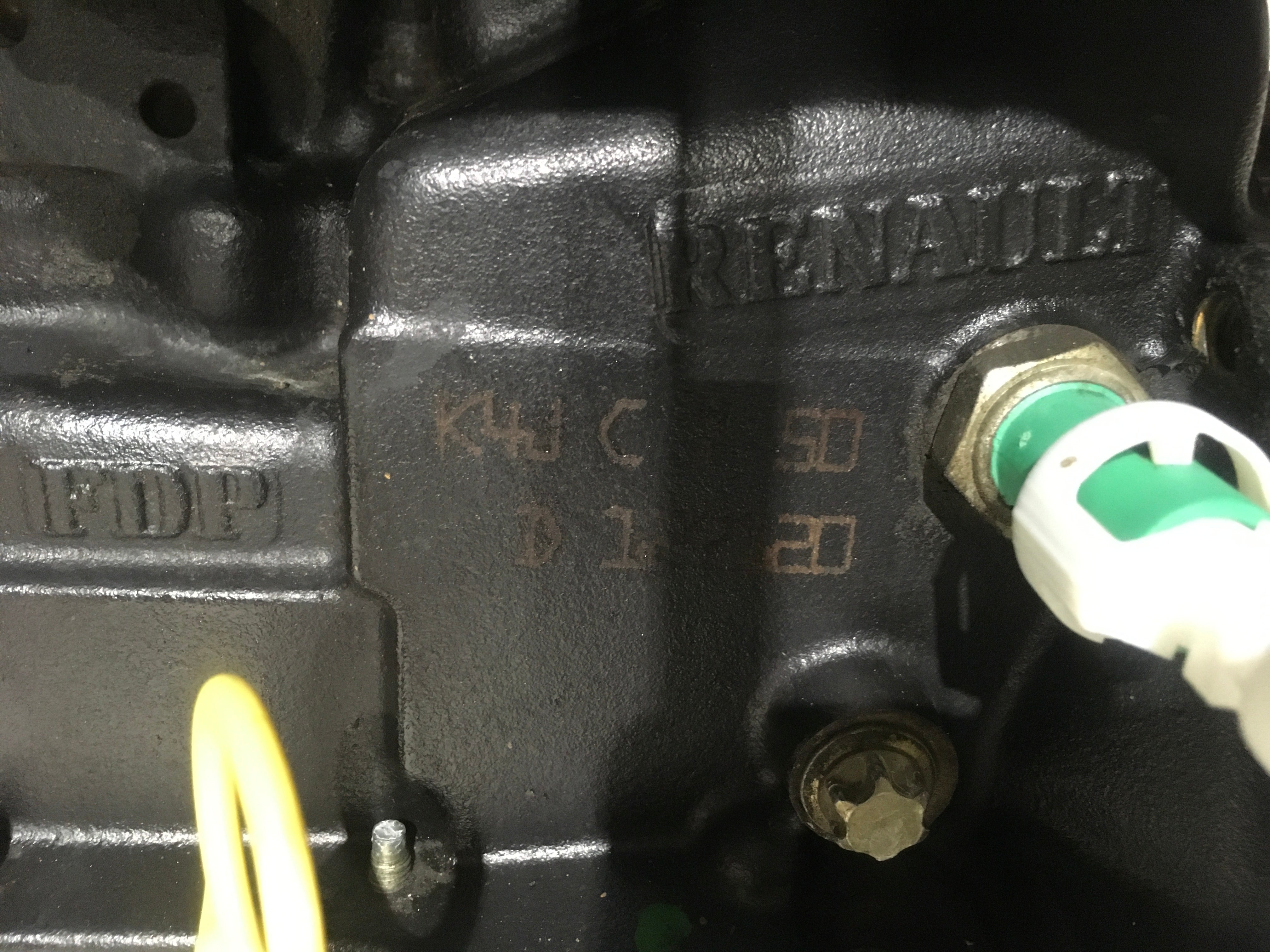 Motor Renault K4JC750