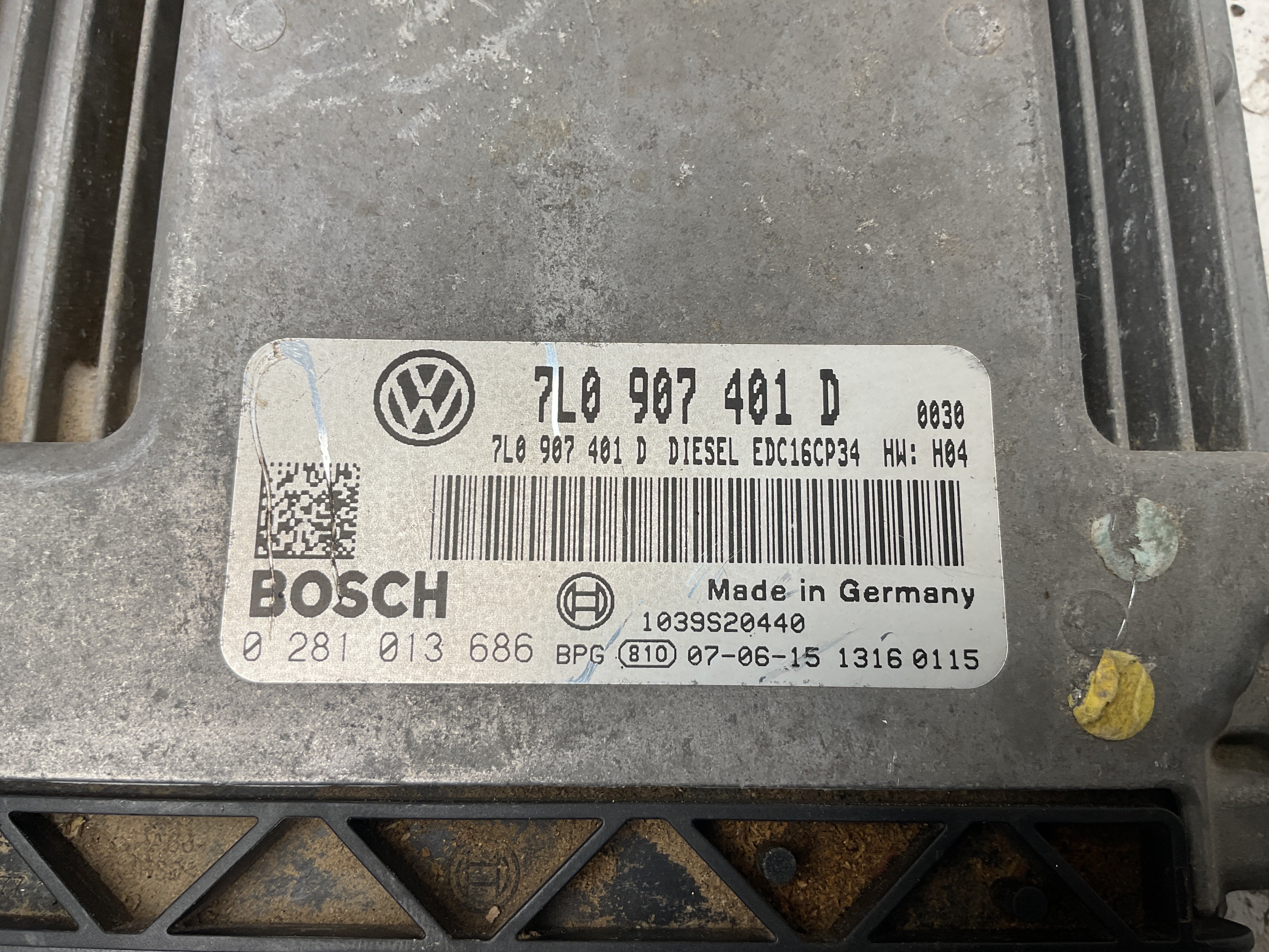 Centralita Motor VW Touareg 03-10